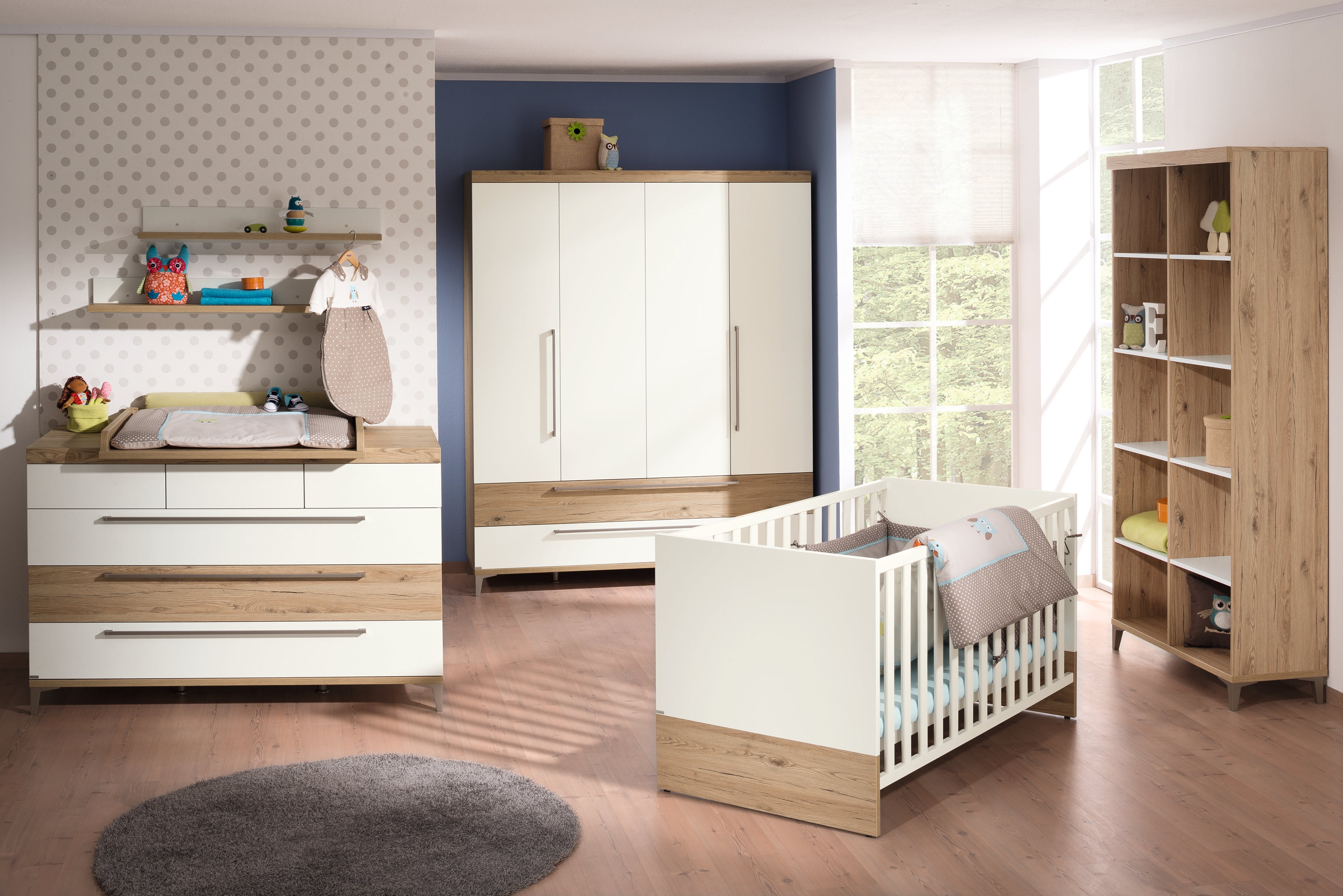 PAIDI REMO Kinderzimmer 2-teilig mit Wickelaufsatz