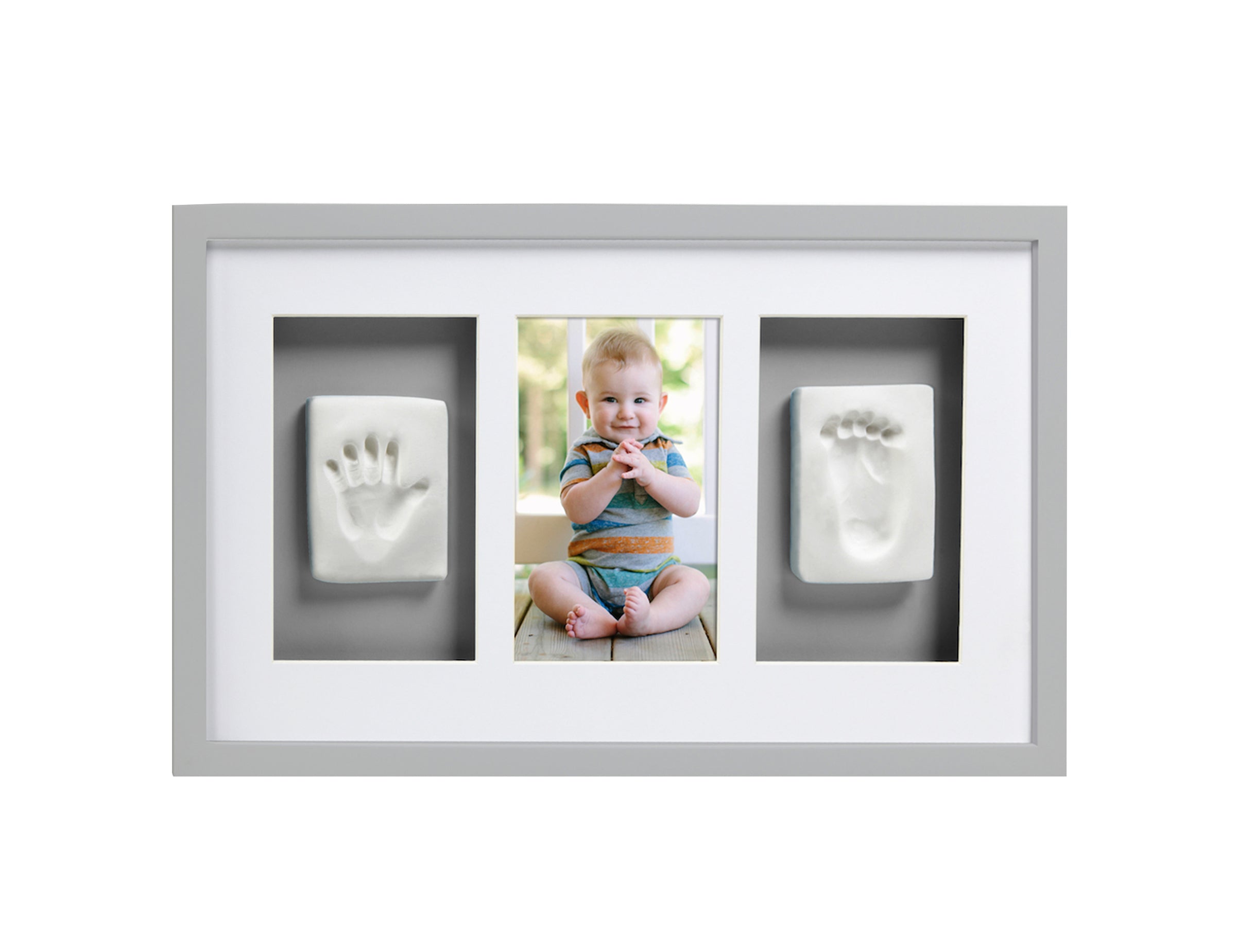 Pearhead Wand-Fotorahmen mit Abdruckmaterial