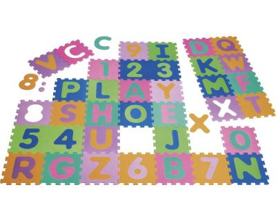 Playshoes EVA-Puzzlematten 36-teilig bunt