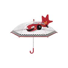 Playshoes Regenschirm Rennwagen