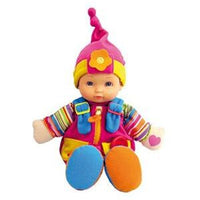 Bino Babypuppe mit Geräuschen 33cm