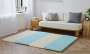 myPlaymat QUAD hellblau / vanille; 140 x 200 x 4.0 cm