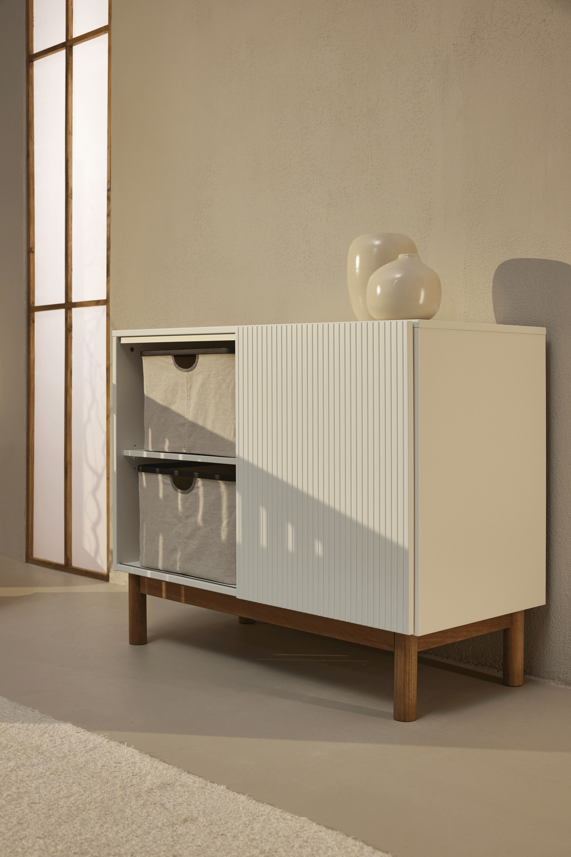 Quax Mood Kinderzimmer 3-teilig inkl. Wickelaufsatz white *SALE*