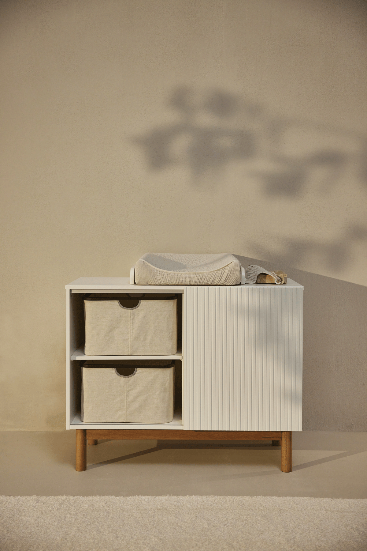 Quax Mood Kinderzimmer 3-teilig inkl. Wickelaufsatz white *SALE*