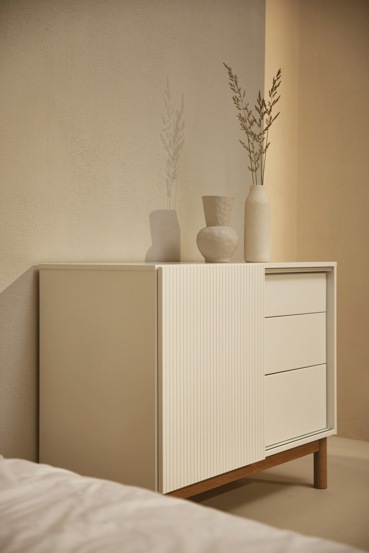 Quax Mood Kinderzimmer 3-teilig inkl. Wickelaufsatz white *SALE*