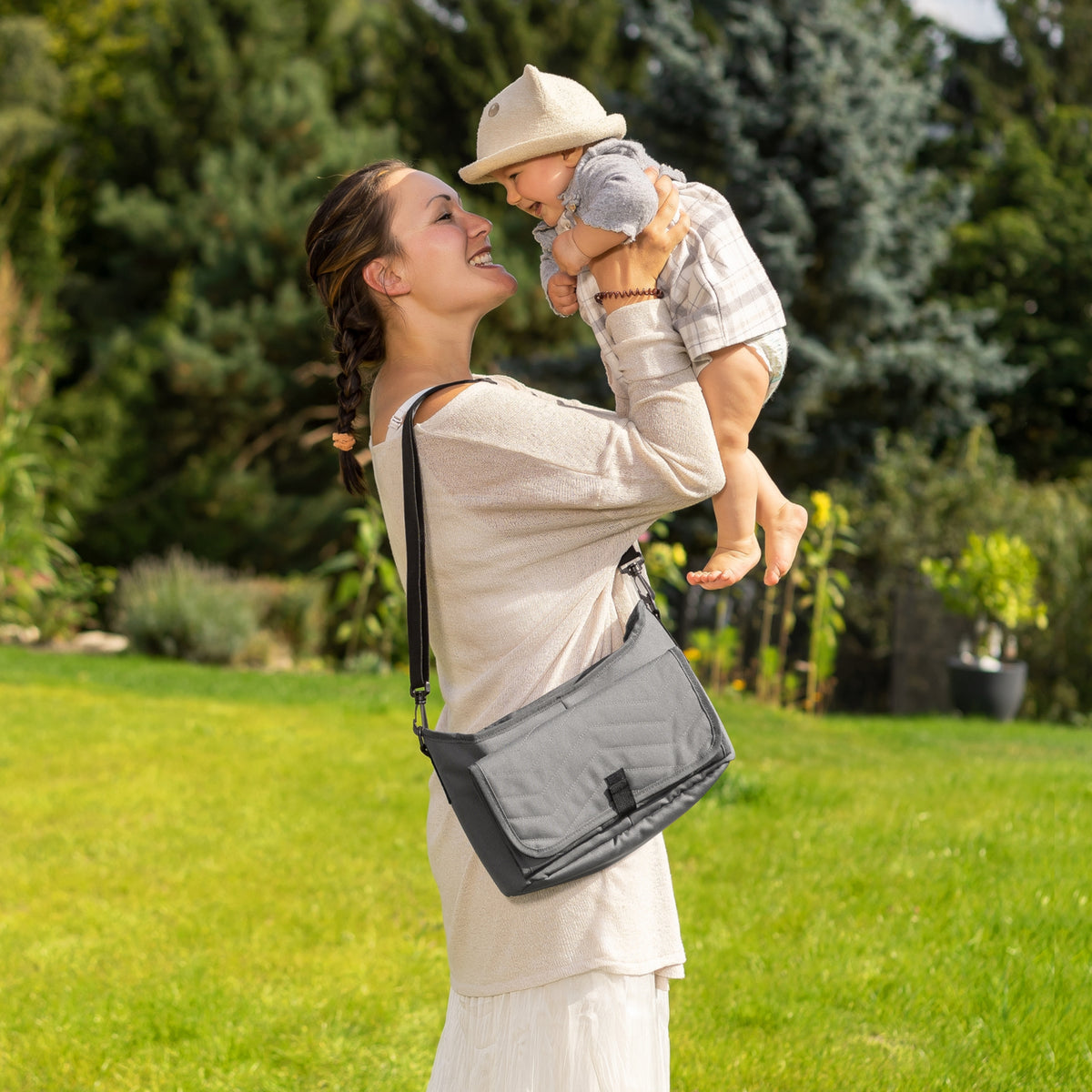 REER Growing Kinderwagenorganizer mit Wickelunterlage