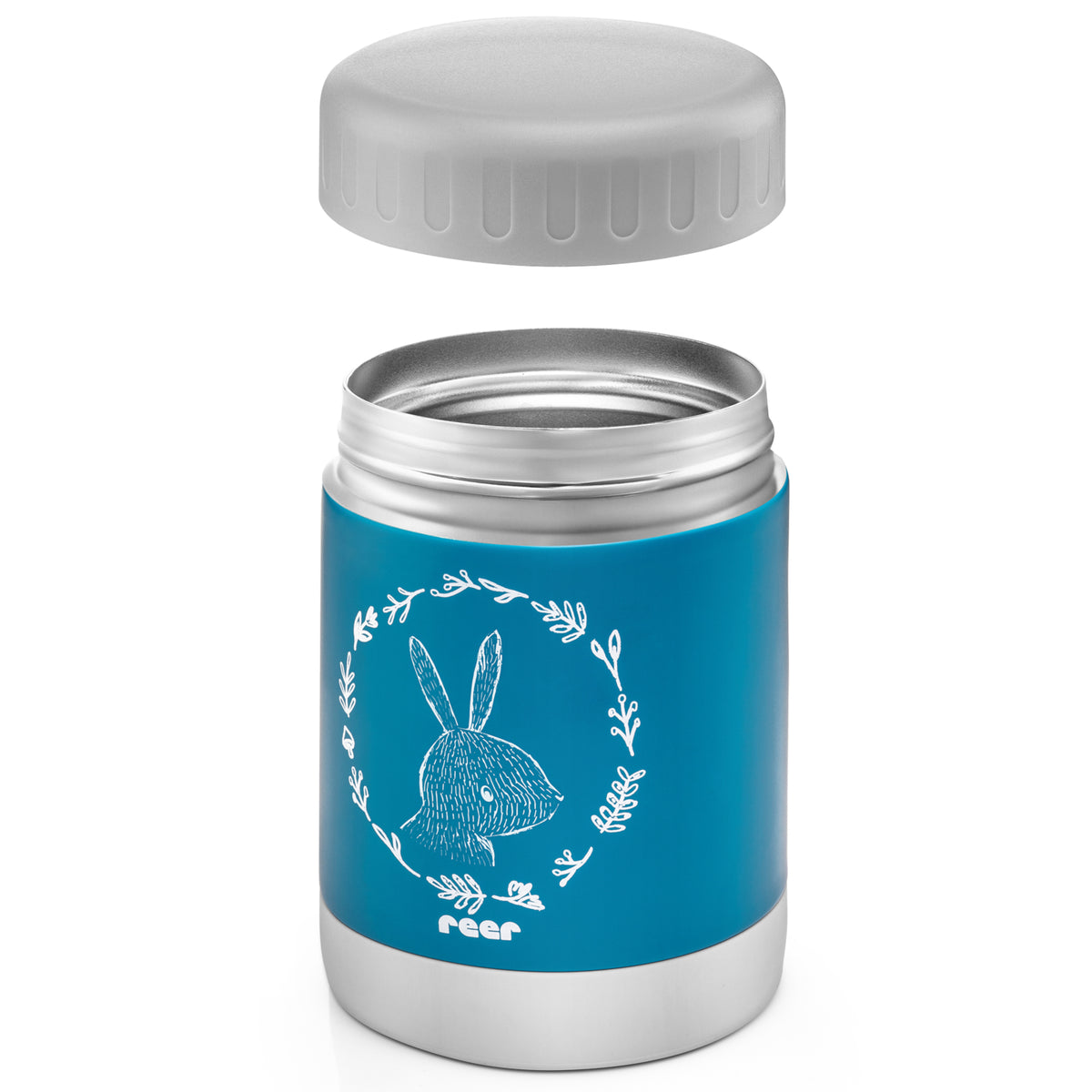 Reer ColourDesign Edelstahl-Warmhaltebox petrolblau 300ml