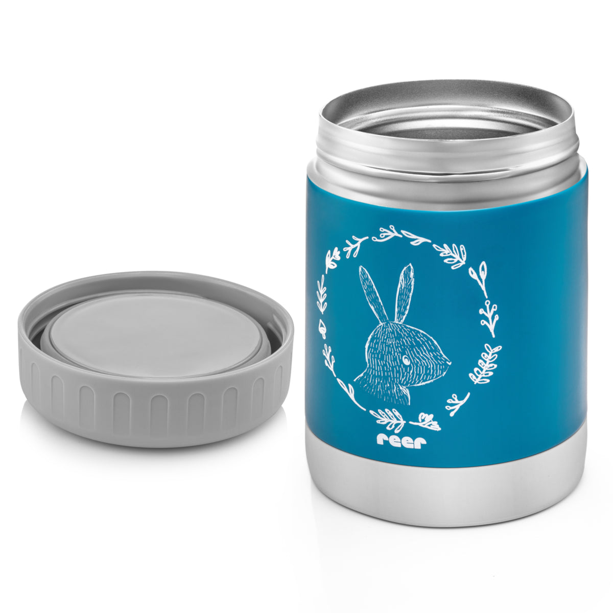 Reer ColourDesign Edelstahl-Warmhaltebox petrolblau 300ml