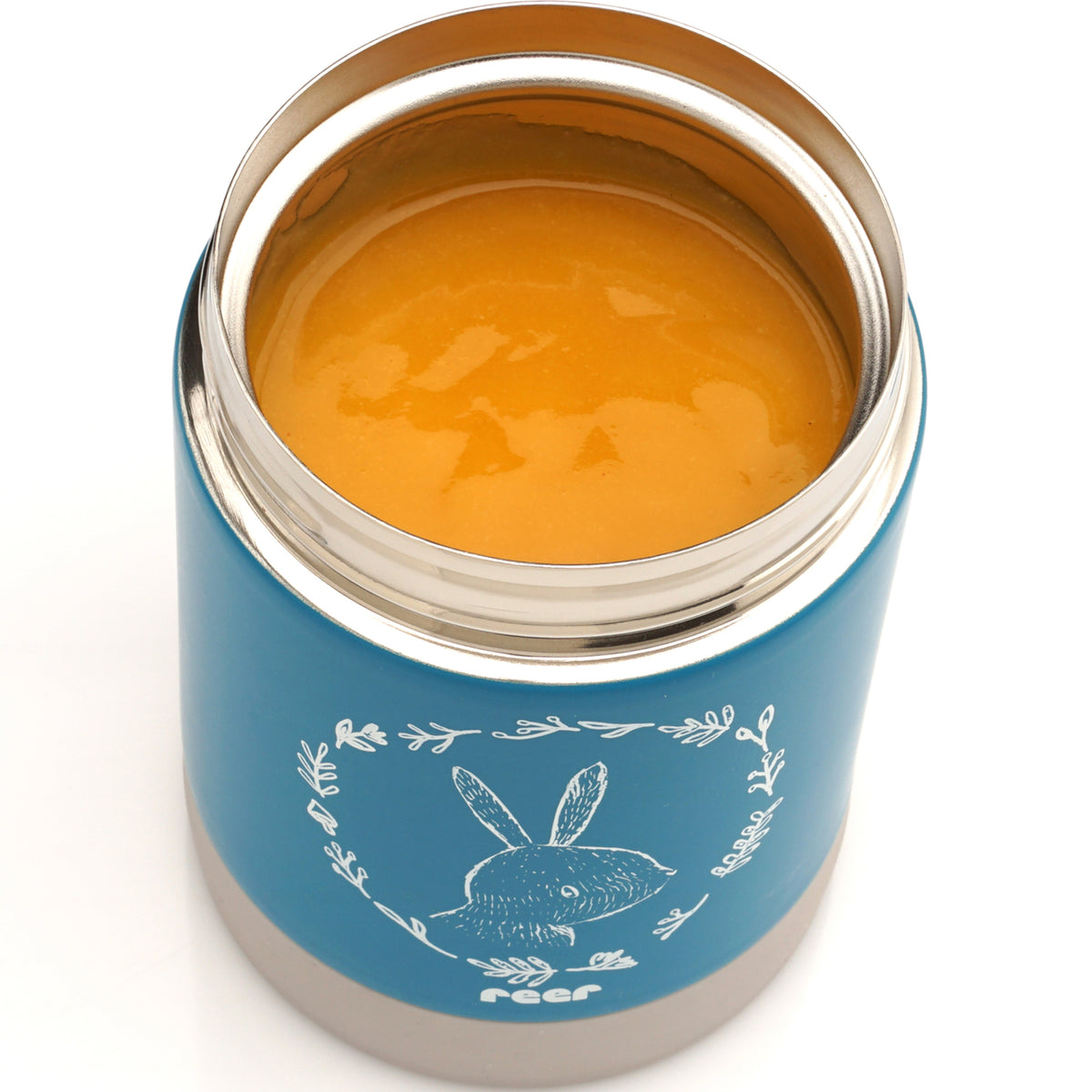 Reer ColourDesign Edelstahl-Warmhaltebox petrolblau 300ml