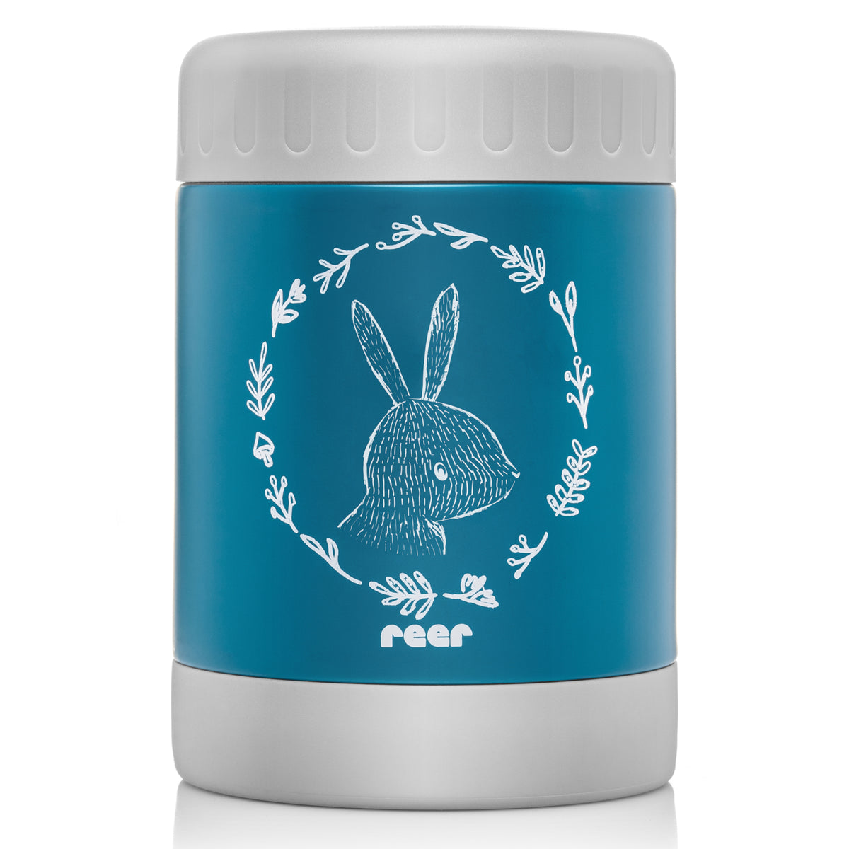 Reer ColourDesign Edelstahl-Warmhaltebox petrolblau 300ml