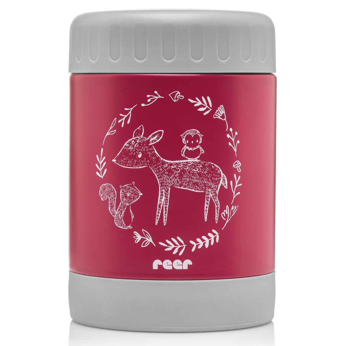 Reer ColourDesign Edelstahl-Warmhaltebox beerenrot 300ml