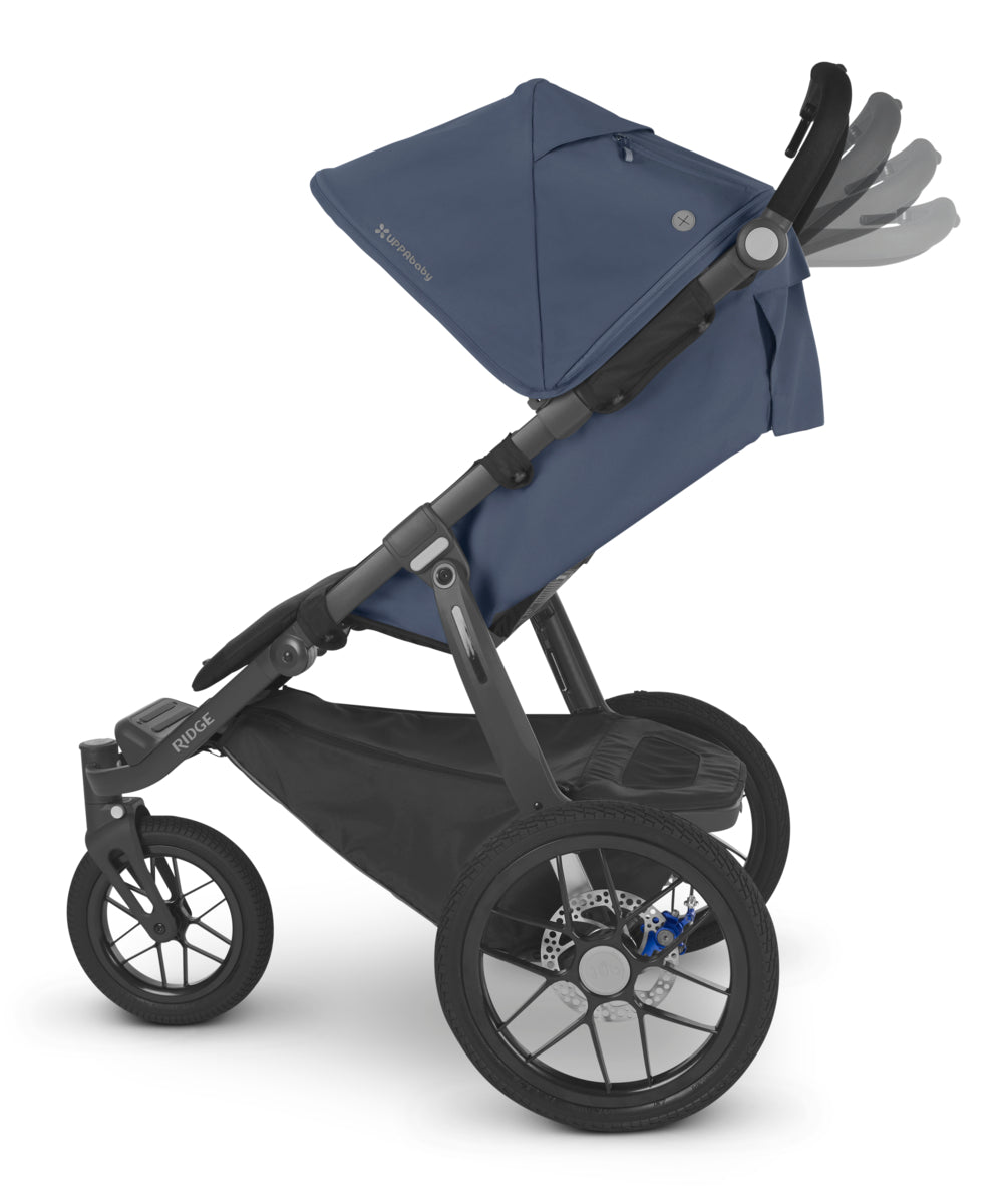 Uppababy Ridge Kinderwagen Reggie slat blue