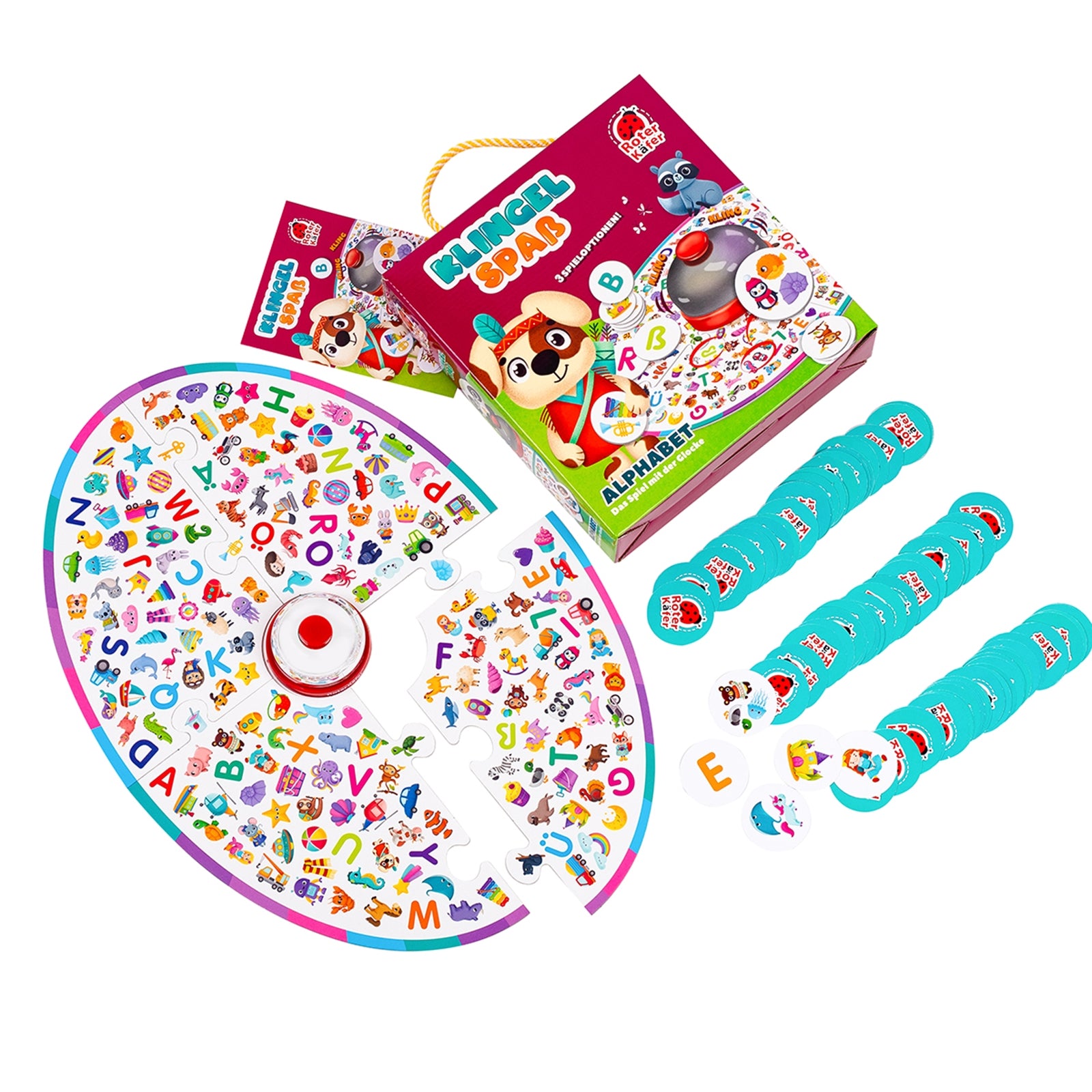 ROTER KÄFER Glockenspiel Alphabet