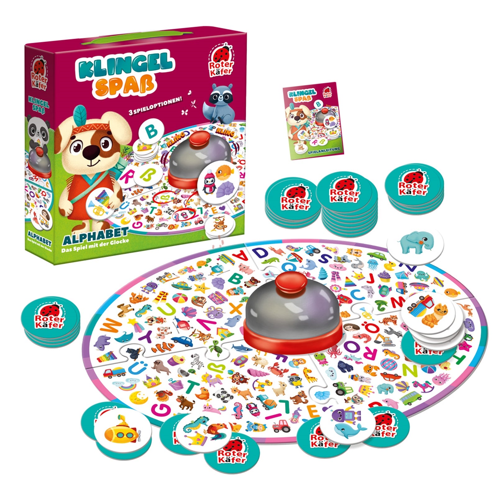 ROTER KÄFER Glockenspiel Alphabet