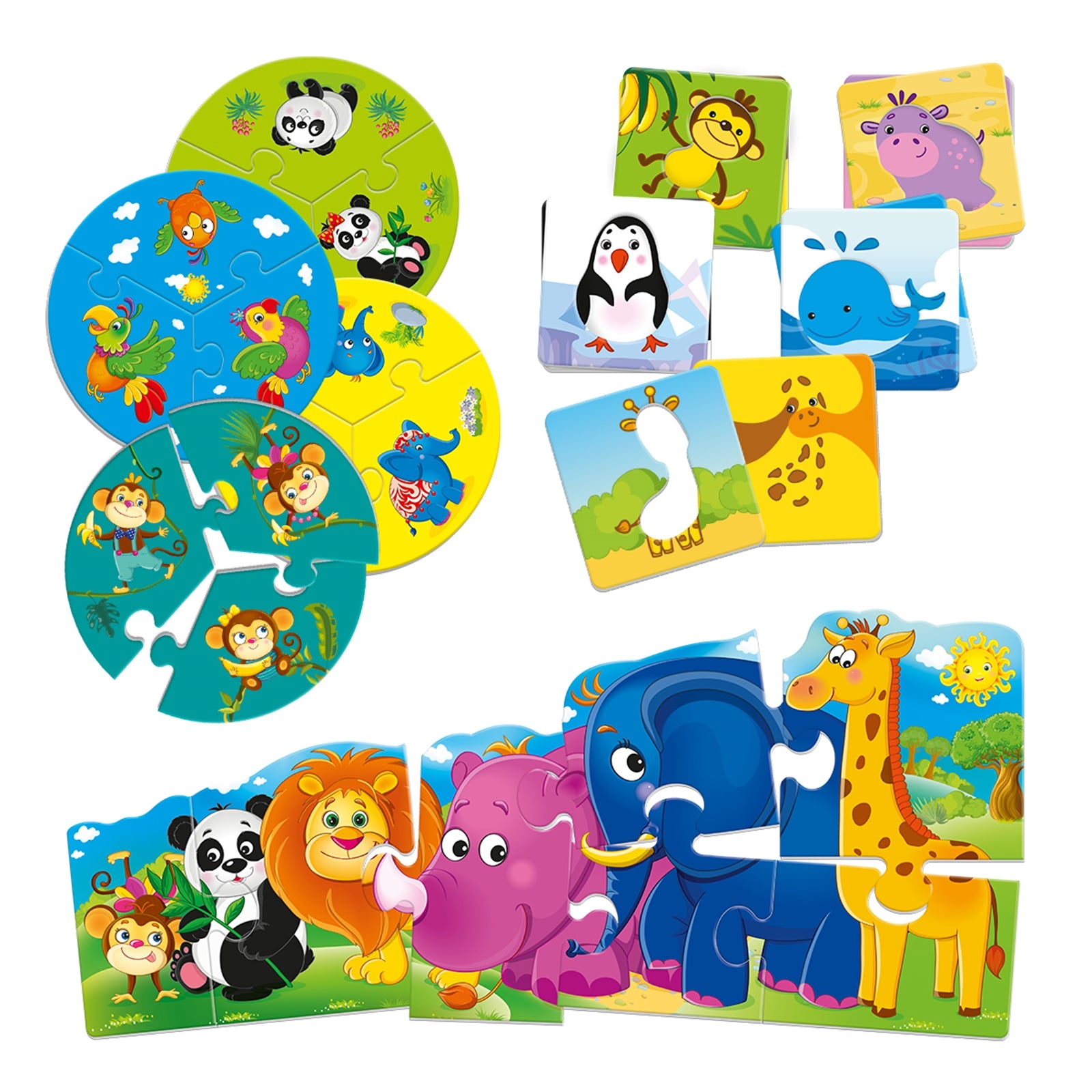 ROTER KÄFER Lernspiel für Kleinkinder Zoo