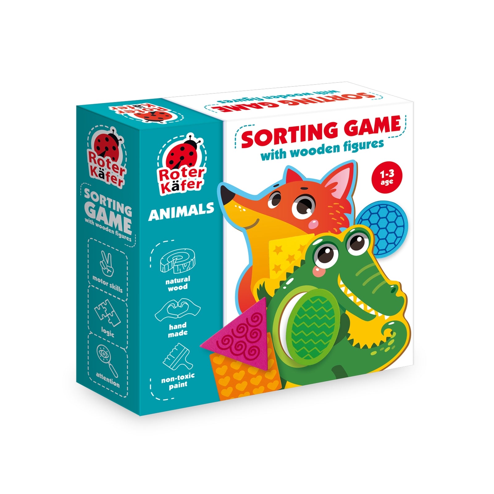 ROTER KÄFER Sortierspiel Tiere