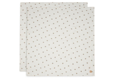 Jollein Mullwindeln Hydrophil 115x115cm Rosehip 2er Pack