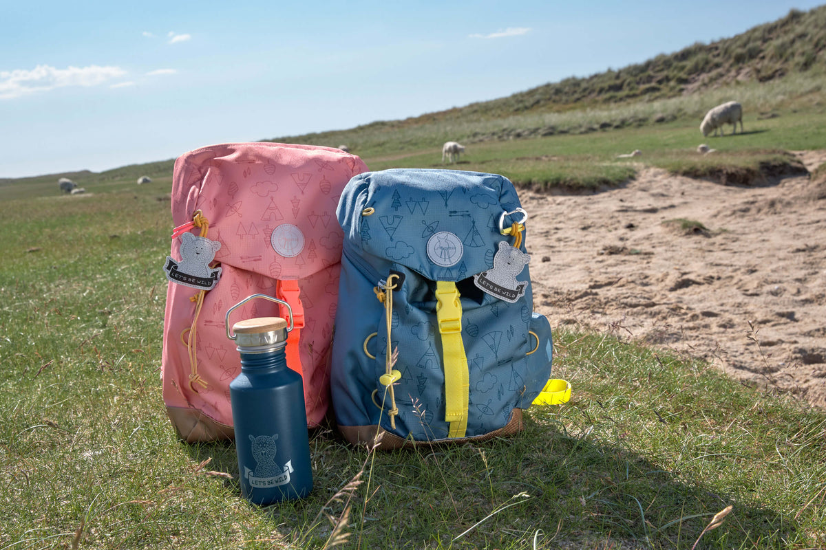 Lässig Kinderrucksack Outdoor Big Backpack Adventure blue