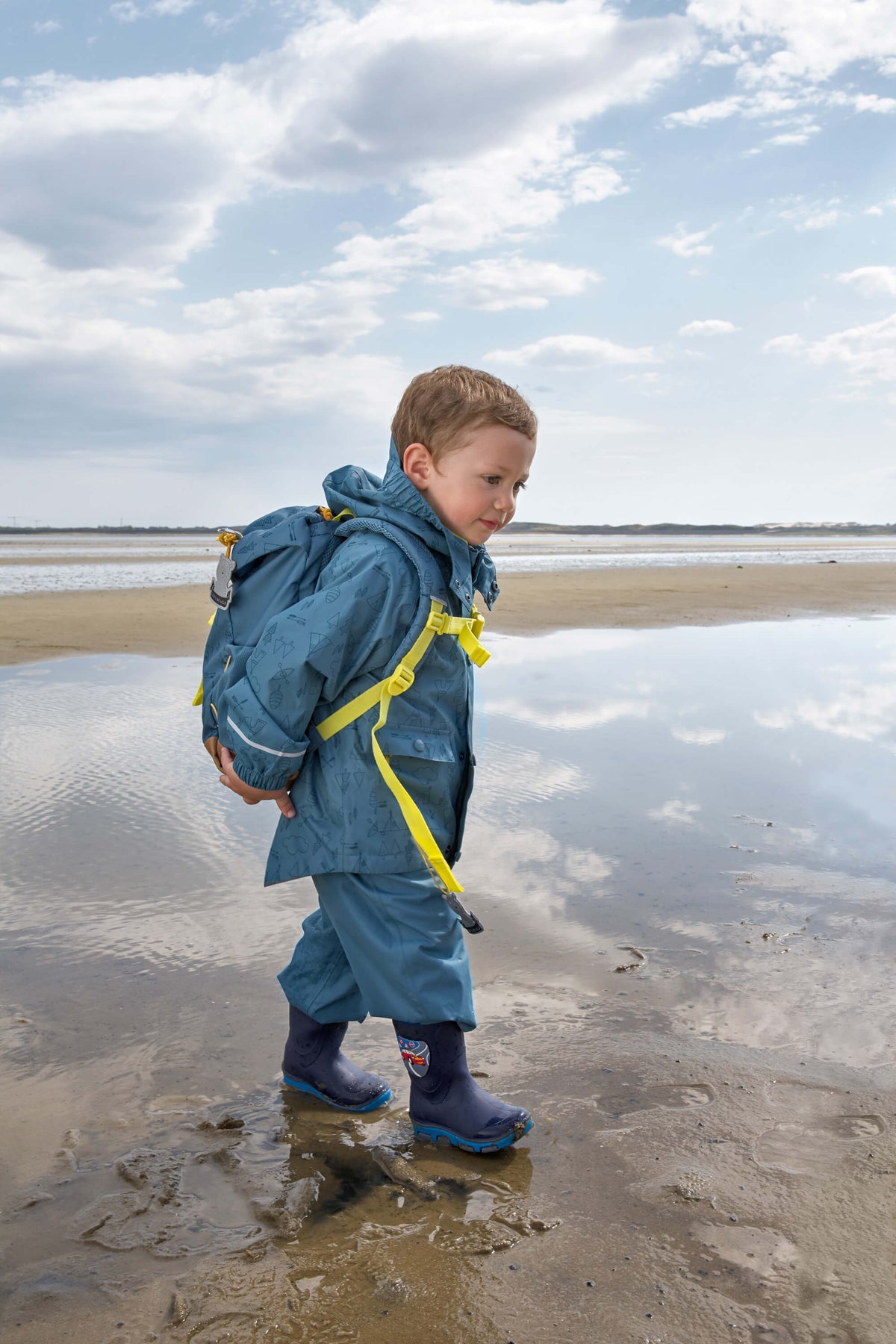 Lässig Kinderrucksack Outdoor Big Backpack Adventure blue