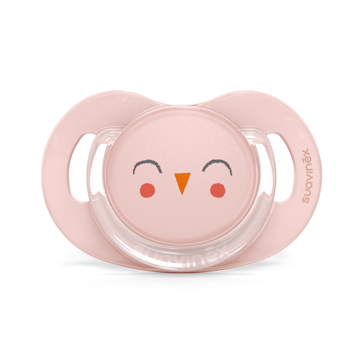 SUAVINEX BONHOMIA Schnuller physiologisch 6-18 Monate rosa