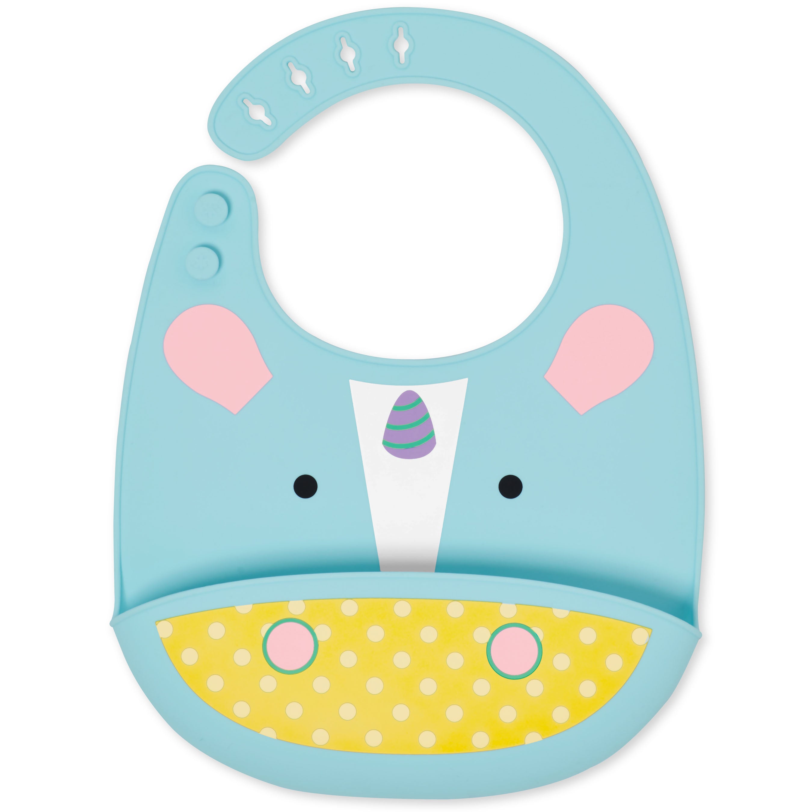 Skip Hop Zoo Fold & Go Silicone Bib - Silikonlätzchen