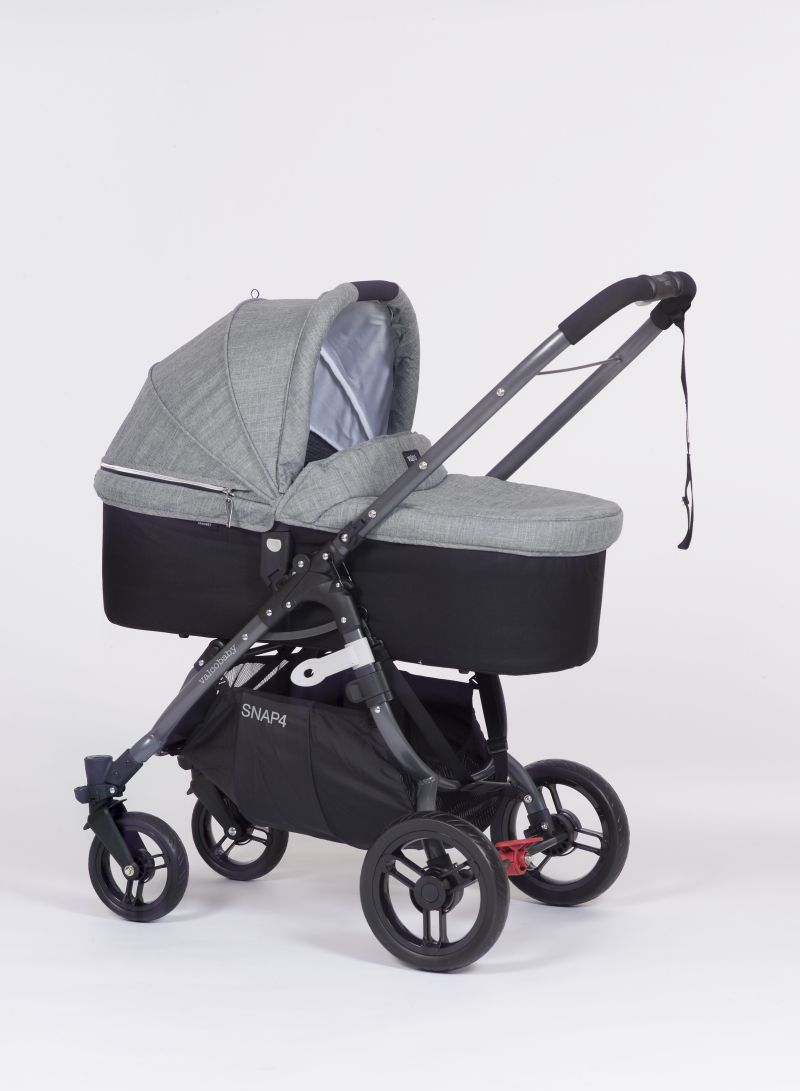 Valco Baby Snap 3 / 4 Babywanne Tailormade Grey Marle