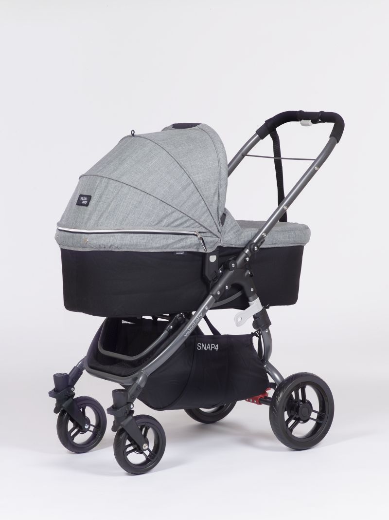 Valco Baby Snap 3 / 4 Babywanne Tailormade Grey Marle