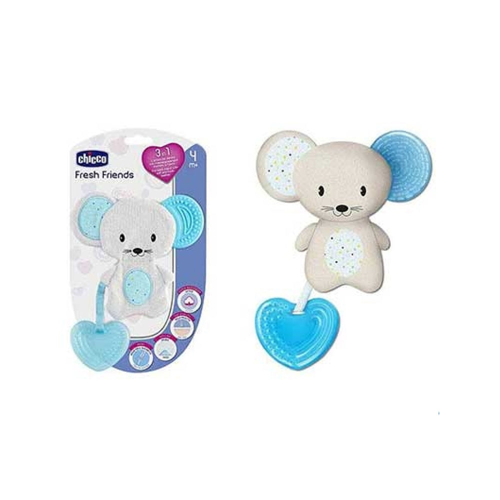 Chicco Softtierchen Friend mit abnehmbarem Beissring - 4m+
