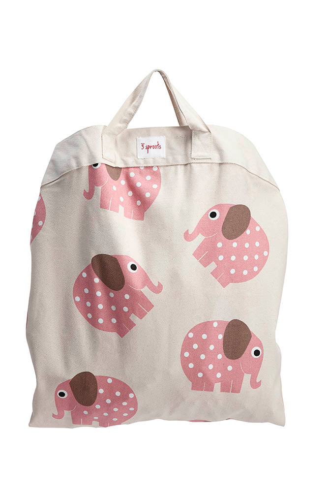 3 Sprouts Spieldecke/Tasche Elefant