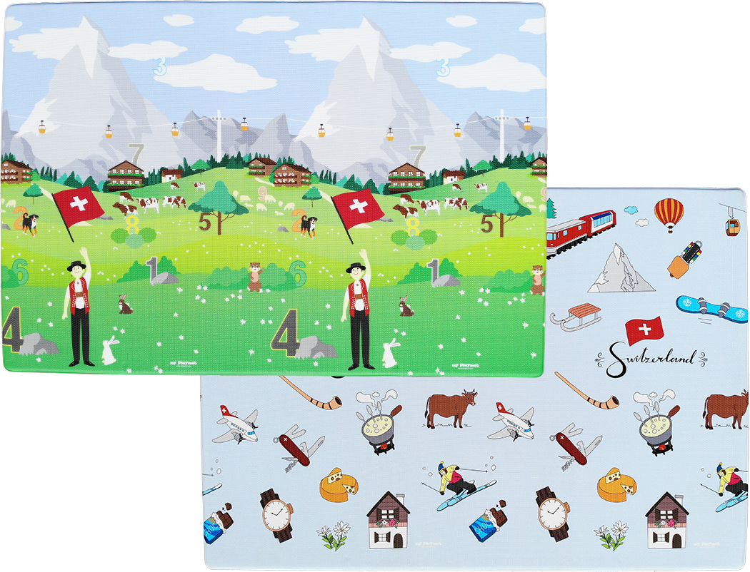 myPlaymat mySwitzerland 130 x 190 x 1.2 cm