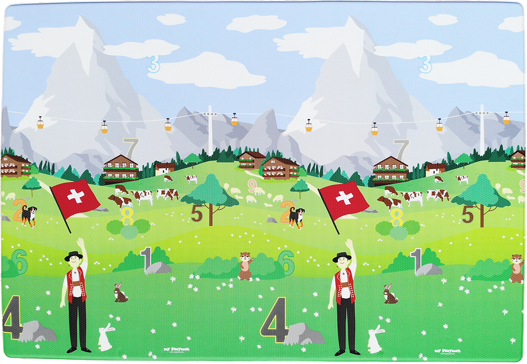 myPlaymat mySwitzerland 130 x 190 x 1.2 cm