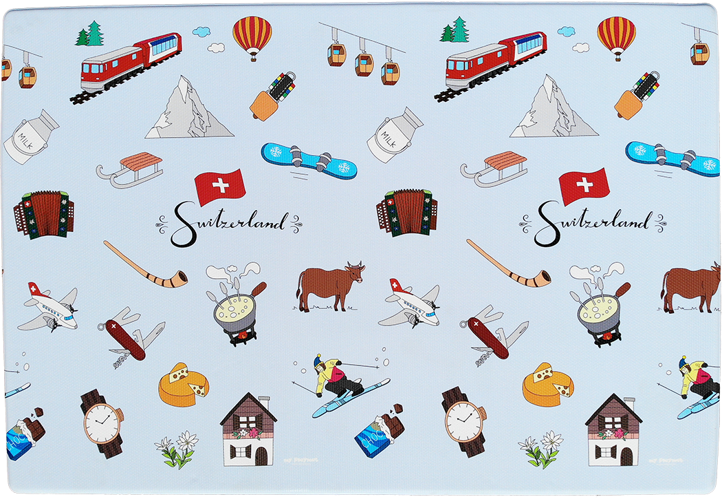 myPlaymat mySwitzerland 130 x 190 x 1.2 cm