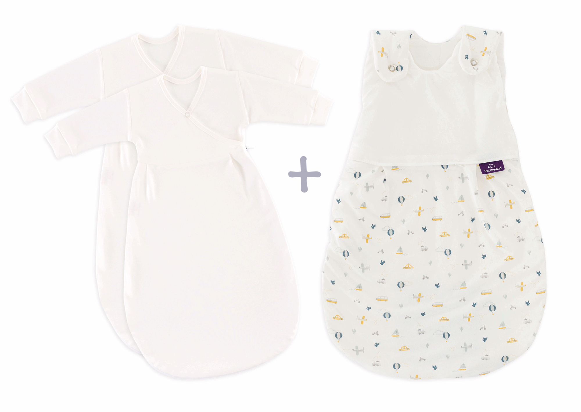 Träumeland LIEBMICH Schlafsack-Set BrummBrumm