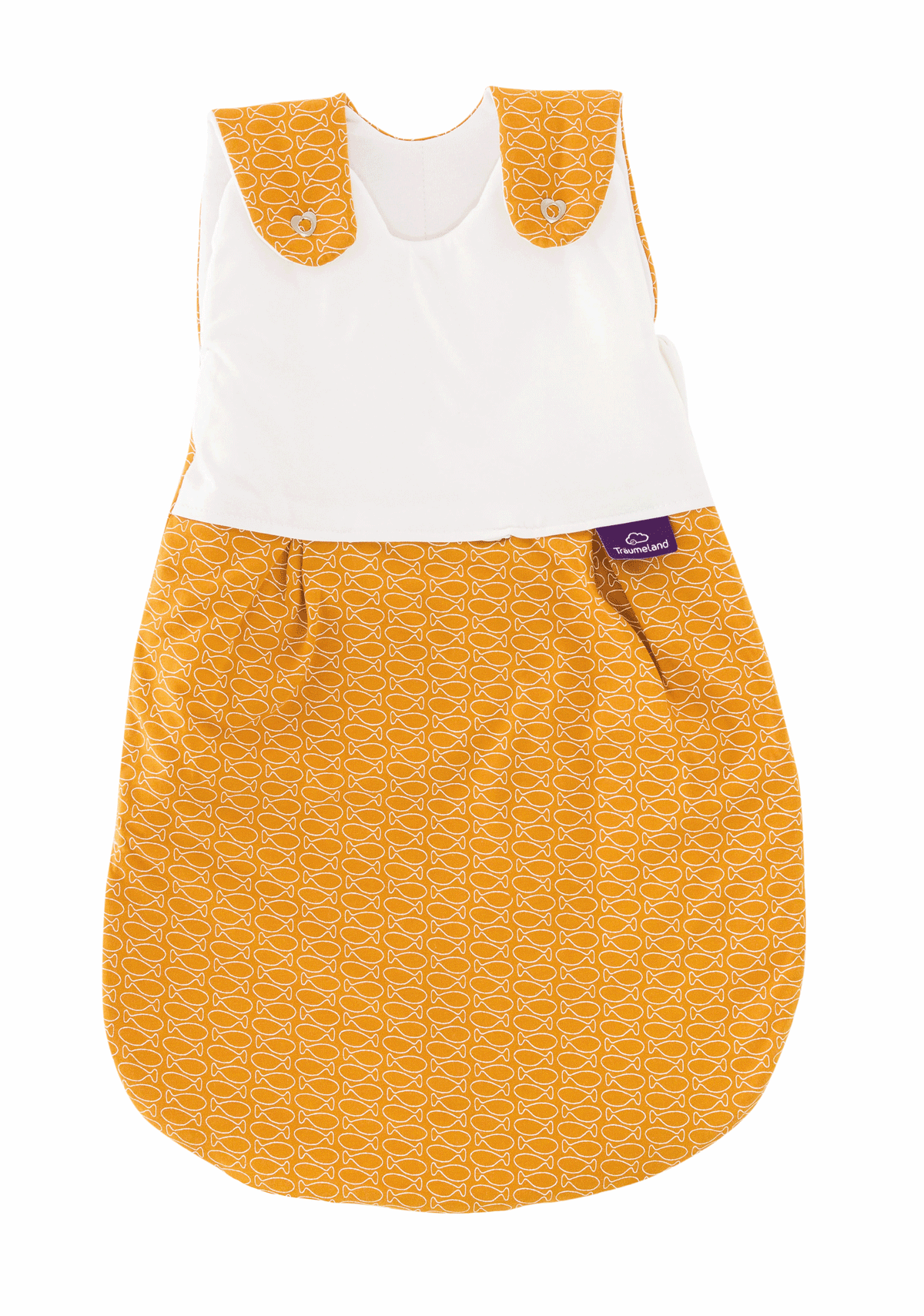 Träumeland LIEBMICH Schlafsack-Set Fische gold