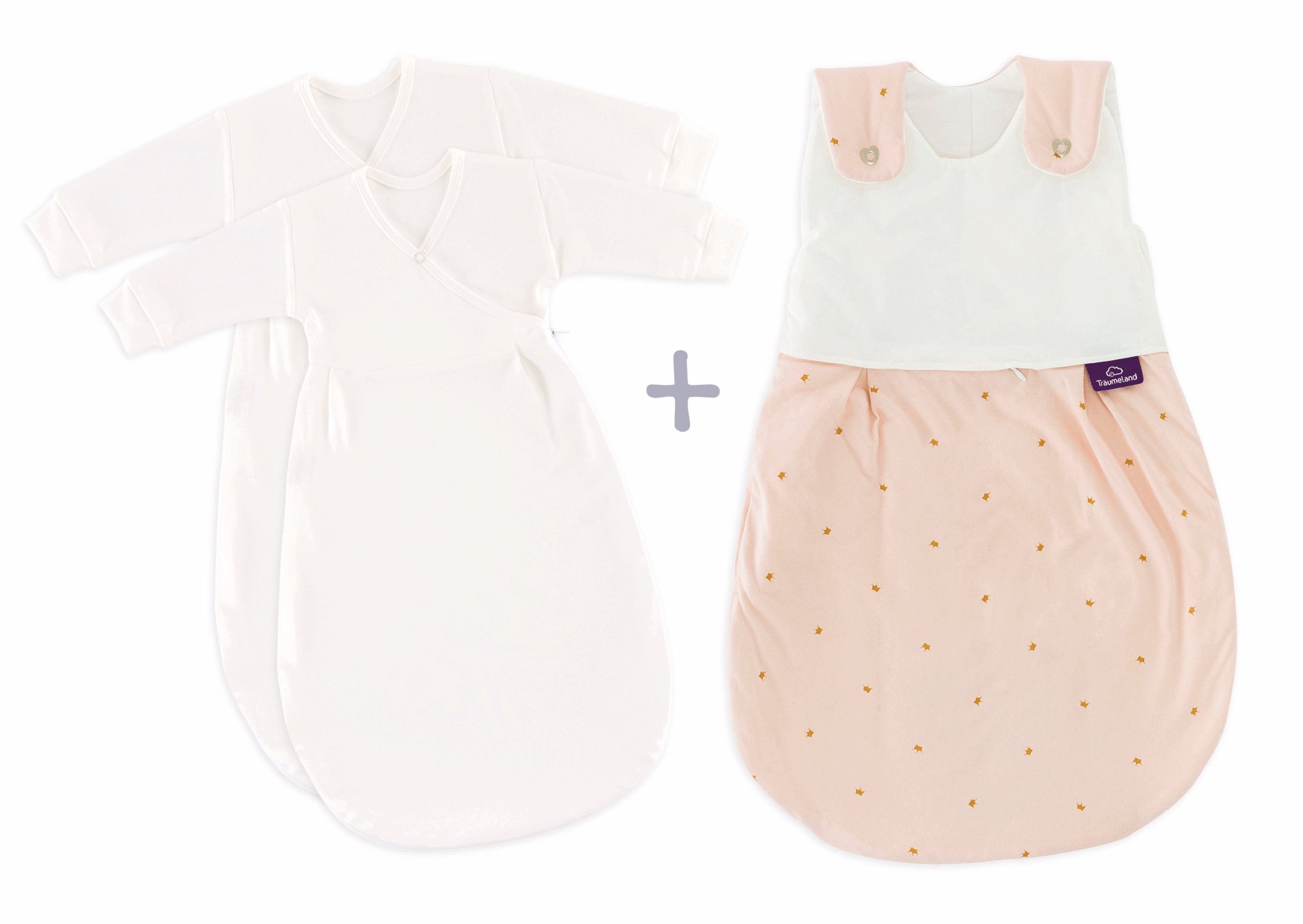 Träumeland LIEBMICH Schlafsack-Set Märchengold