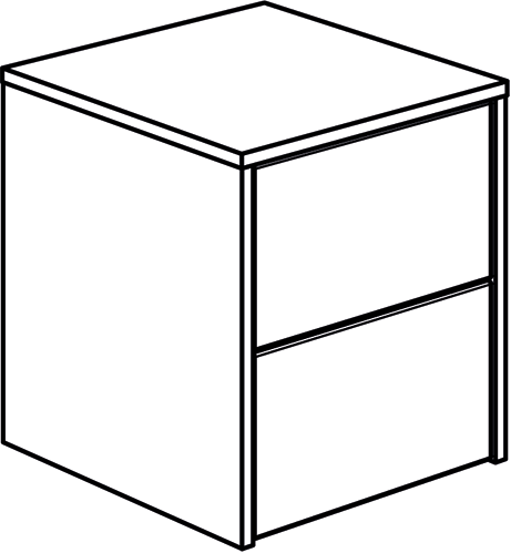 PAIDI REMO Schrank 3-Türig Zubehör