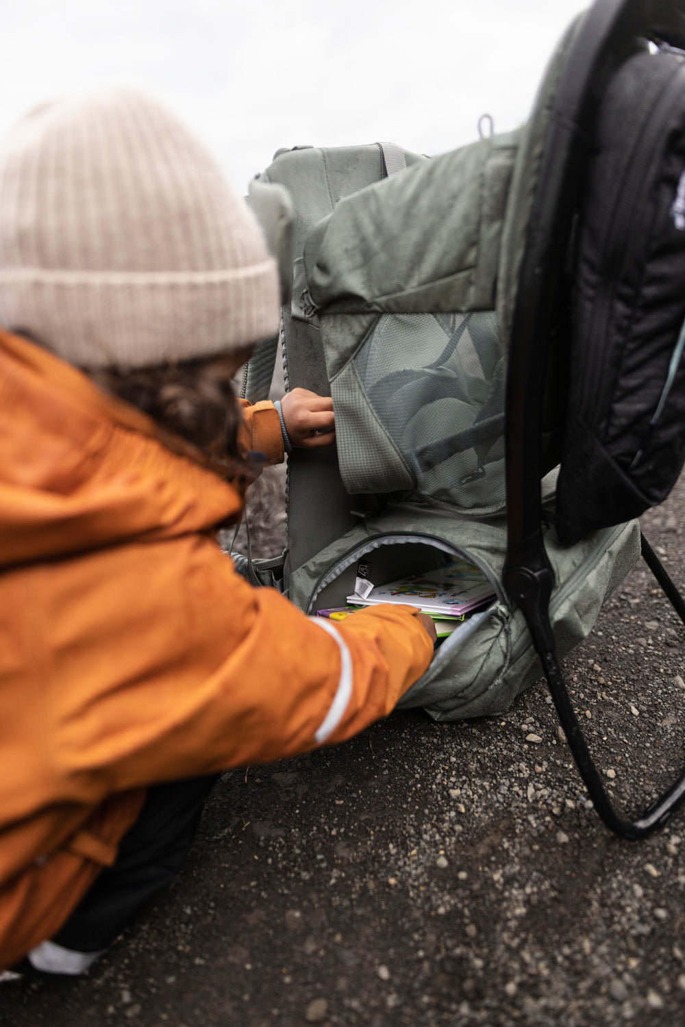 Thule Kindertrage Sapling Agave inkl. Sonnendach