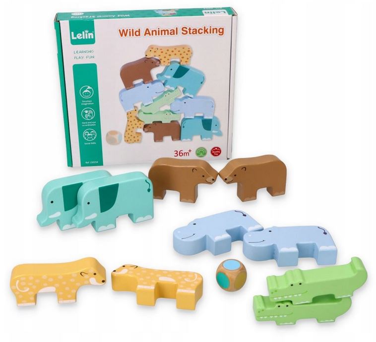 Spielba Balancier Spiel Wildtiere