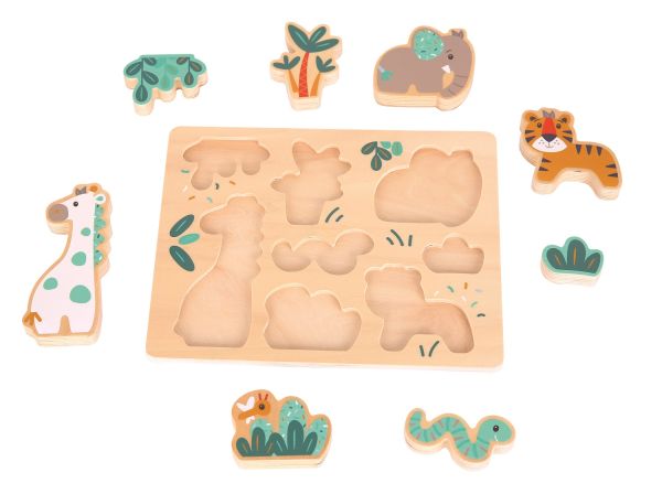 Spielba Puzzle 3D Elefant &amp; Giraffe