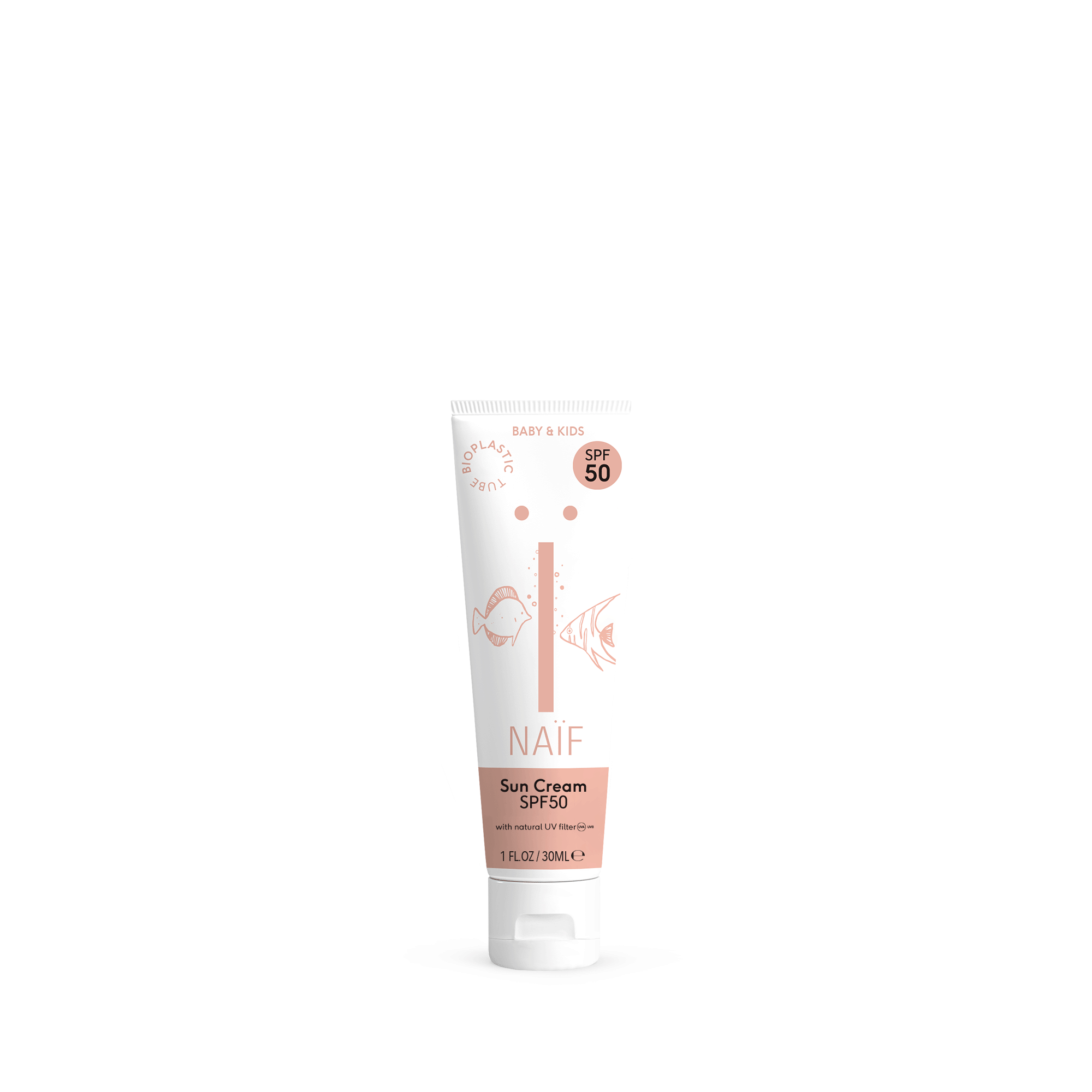 NAÏF Baby&Kids Sonnencreme SPF50-30ml Parfum-Frei