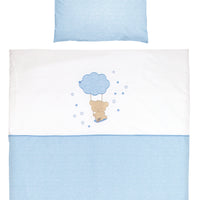 Bettset Swinging Teddy 4tlg. inkl. gratis Fixleintuch Tencel