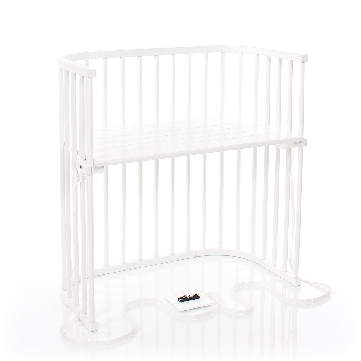 babybay Boxspring Beistellbett weiss lakiert