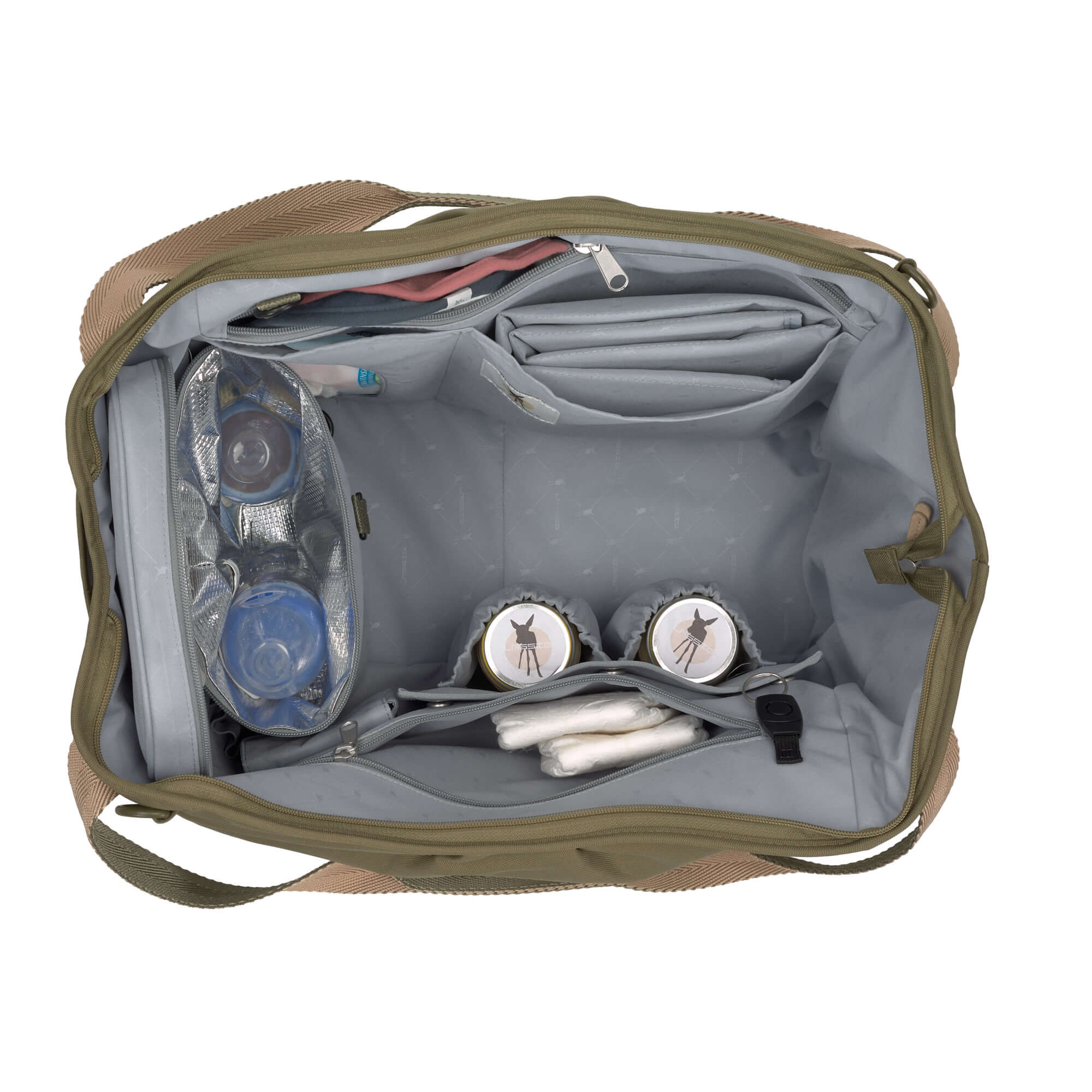 Lässig Zwillingswickeltasche Twin Bag green Label olive