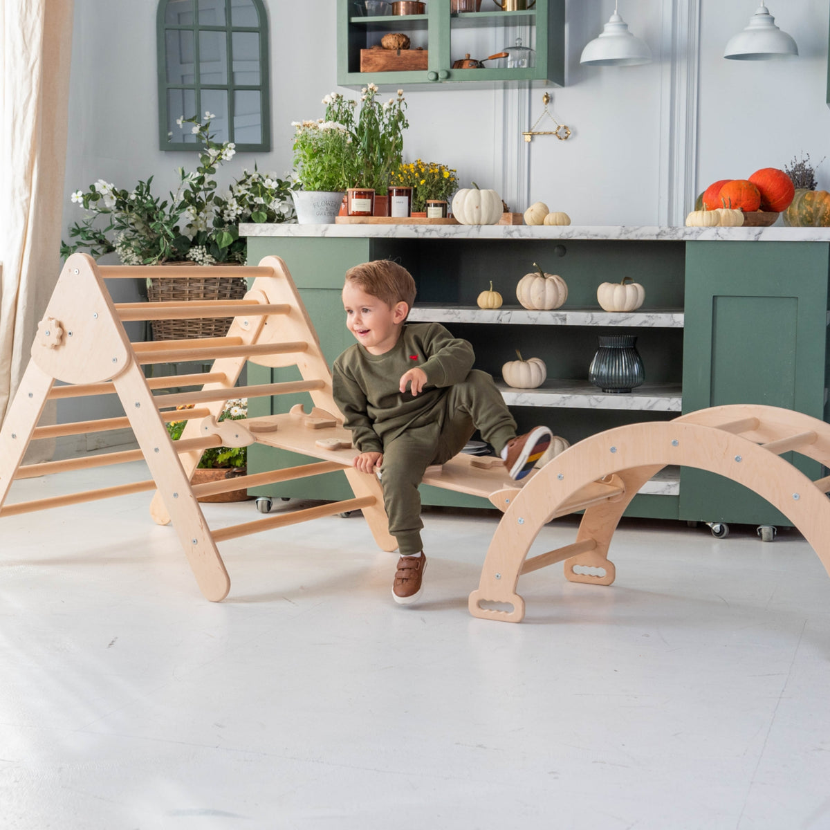 WOODANDHEARTS Kletterset gross nature