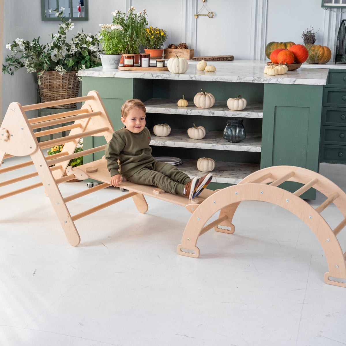 WOODANDHEARTS Kletterset gross nature