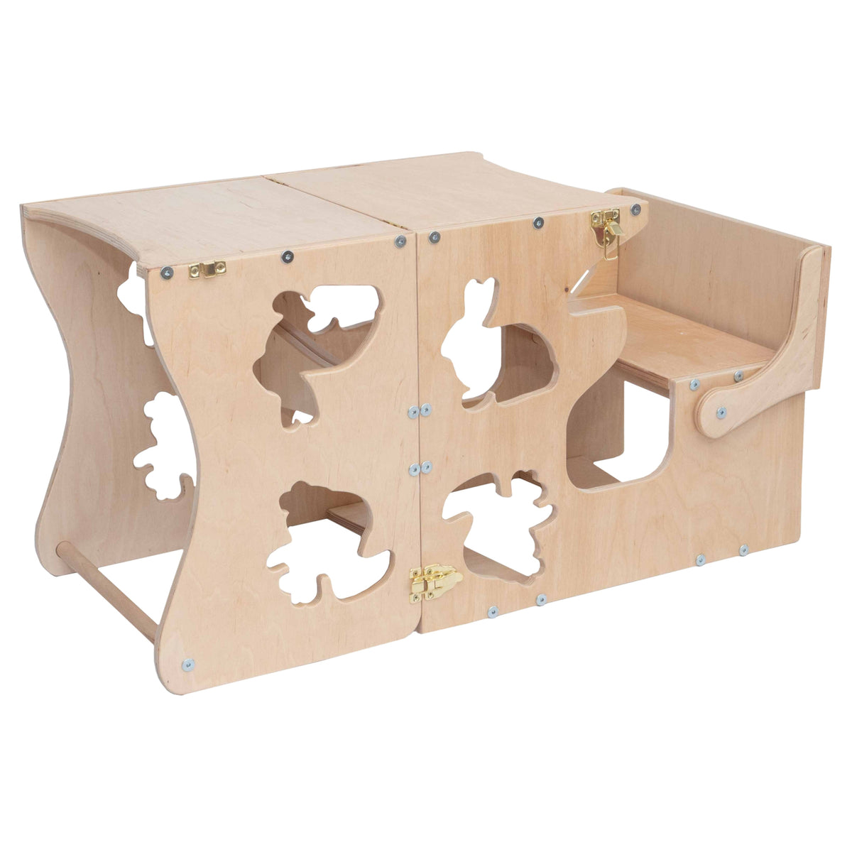 WOODANDHEARTS Lernturm Tiere