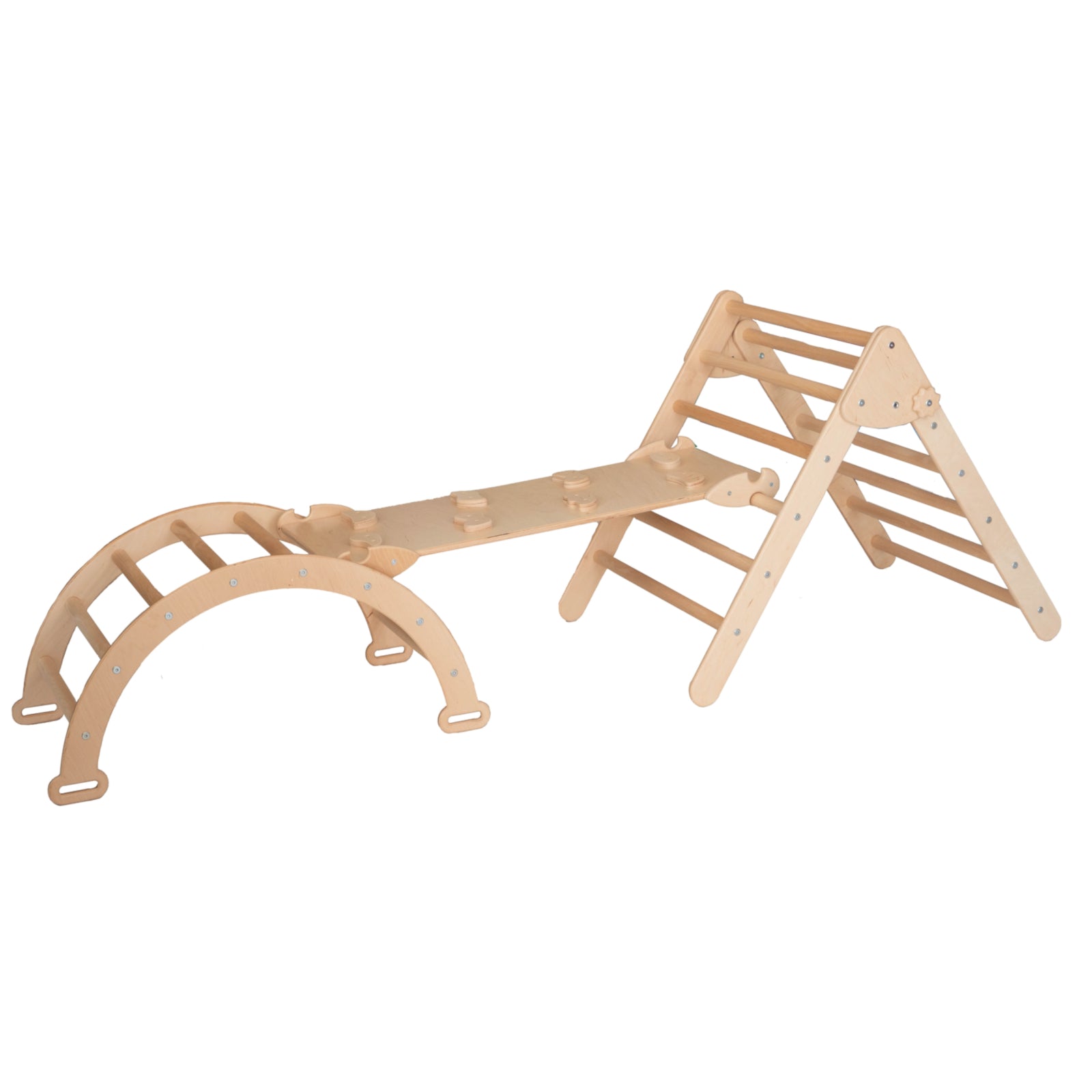 WOODANDHEARTS Kletterset mittel nature