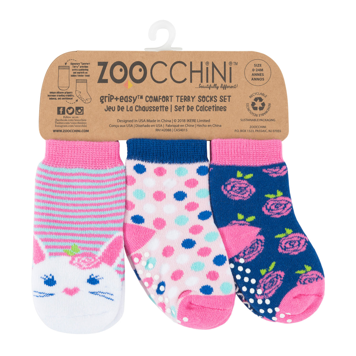 ZOOCCHINI Socken-Set 0-24M Hase