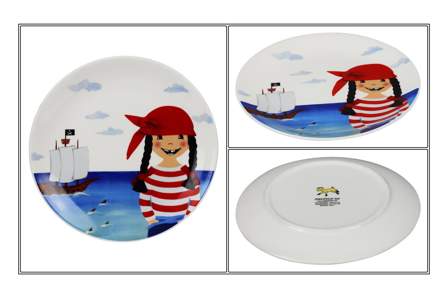 Ziegfeld Frühstücksset Piratin Paula in Geschenkbox