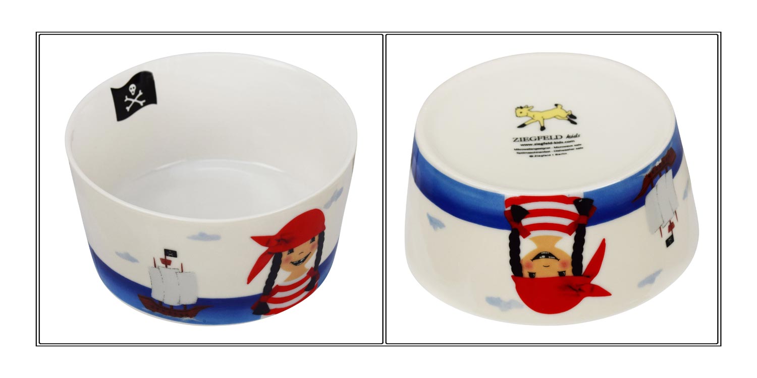 Ziegfeld Frühstücksset Piratin Paula in Geschenkbox